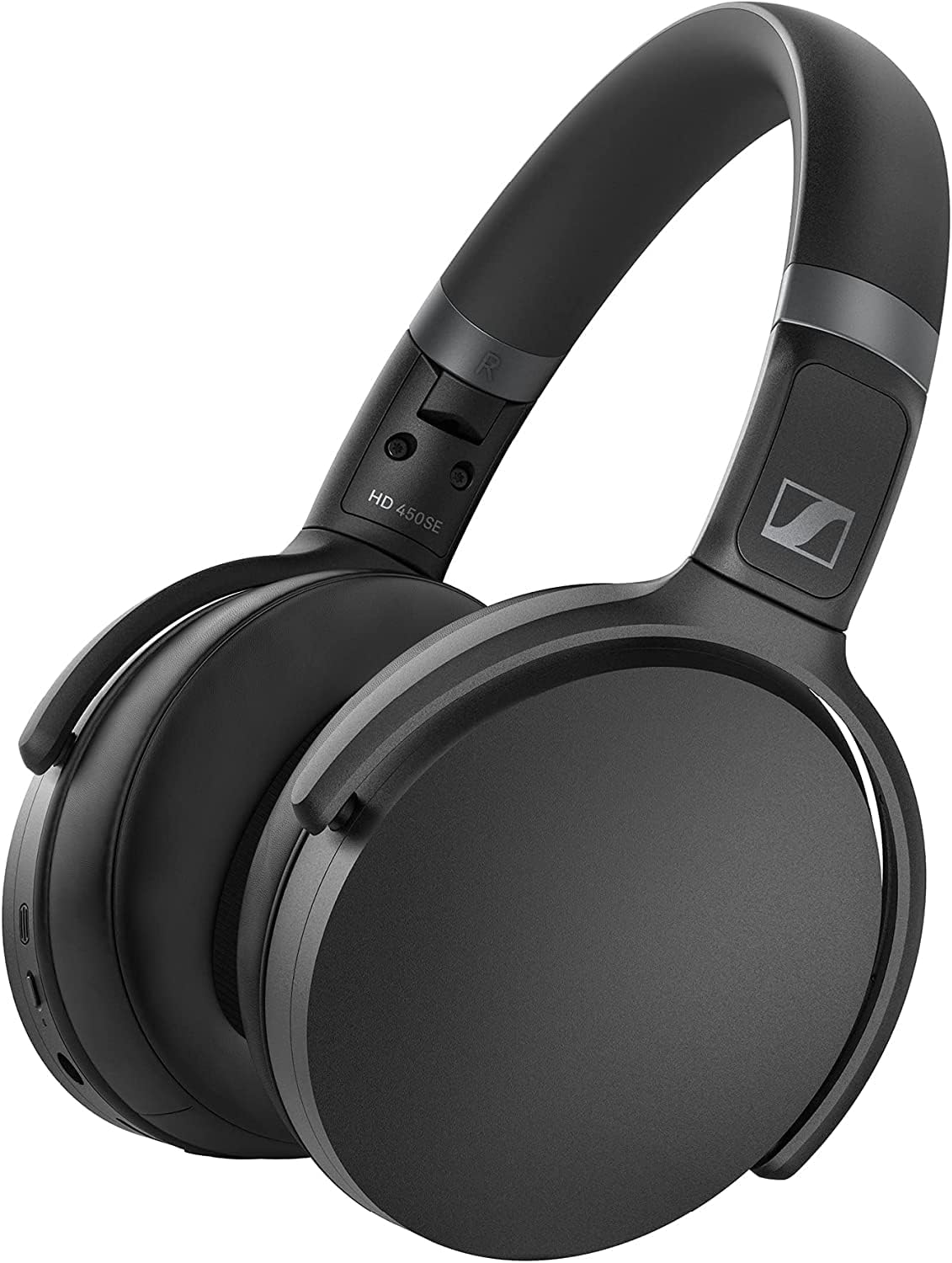 Sennheiser Consumer Audio HD 450SE Black Bluetooth 5.0 Wireless Headphone with Alexa Built-in - Active Noise Cancellation