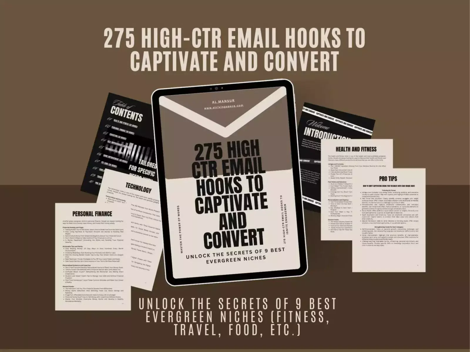 275 High-CTR Email Hooks to Captivate and Convert: Unlock the Secrets of 9 Best Evergreen Niches 1 275 best email hooks