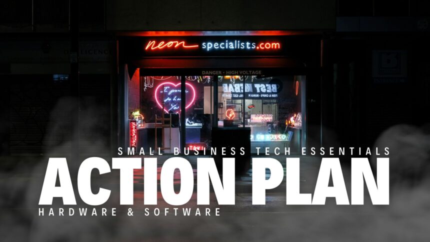 Small business action plan 2024: must have software and hardware