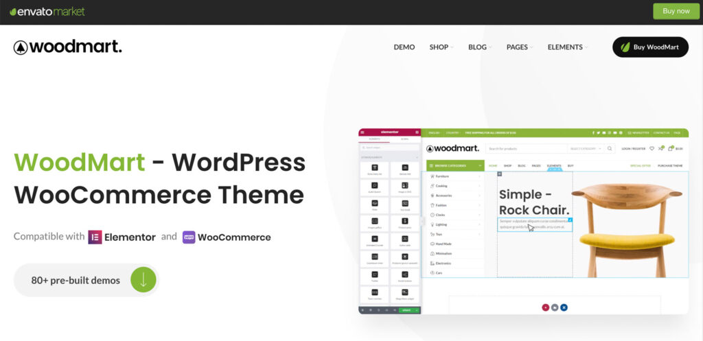 Best wordpress themes for ecommerce woodmart