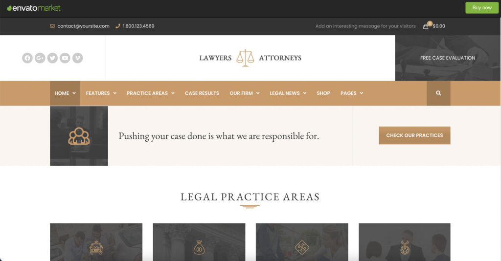 best WordPress themes for lawyer lawyer attorney