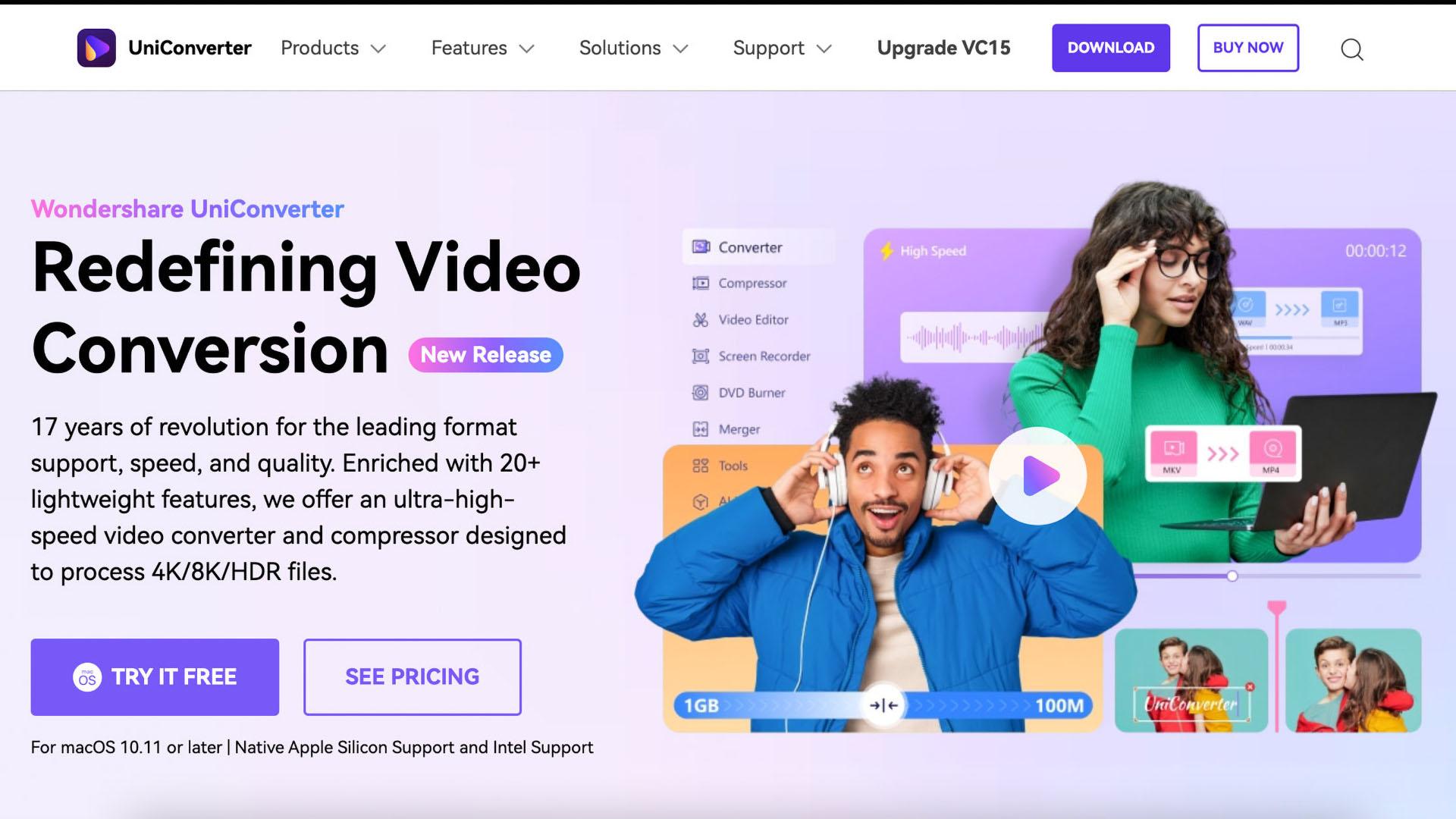 wondershare uniconverter benetits for business and content creators.