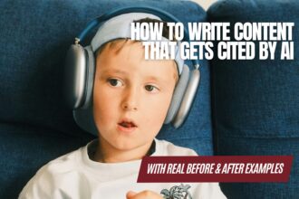 How to Write Content Cited by AI